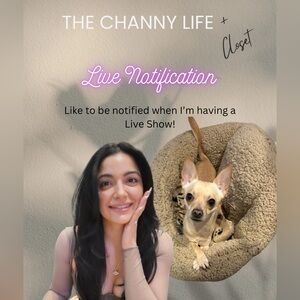 I’m LIVE NOW if you want to stop by!